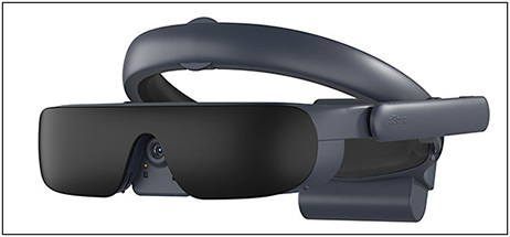 Esight 4 wearable low-vision device. Image courtesy of Esight.